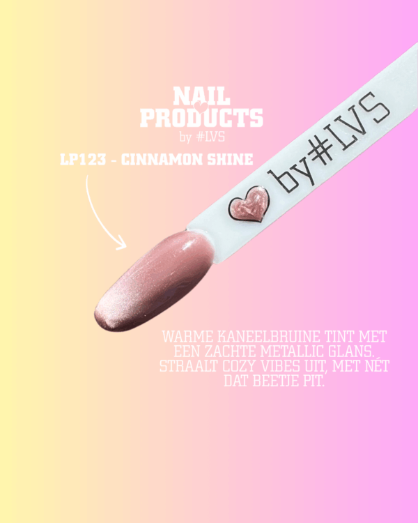La Petite Gel Polish by #LVS | LP123 Cinnamon Shine 7ml - Afbeelding 2